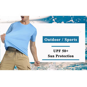 เสื้อยืดผู้ชายคุณภาพสูง ผ้าเนื้อนุ่ม ระบายอากาศดี แขนสั้น คอกลม ขายส่งจากโรงงาน - Product Image 6