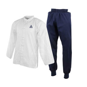 Private Label 100% Coton Kung Fu Uniforme Personnalisé Karaté Arts Martiaux Porter - Product Image 1