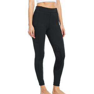 Las mallas ecuestres para mujer más vendidas, pantalones de montar a caballo personalizados, característica antideslizante, poliéster transpirable deportivo de fábrica - Product Image 5
