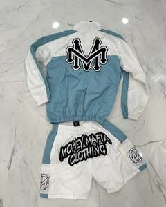 Waterproof Shorts Nylon Two Piece Windbreaker Set Track Suit Polyester Quick Dry <b>Tracksuit</b> Mens <b>Plain</b> Nylon Polyester <b>Tracksuit</b> - Product Image 4