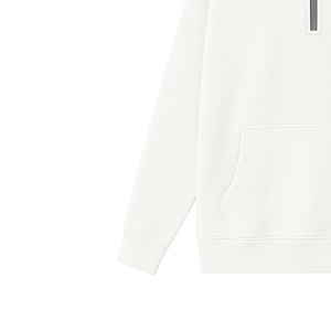 Prêt à Expédier Sweat-shirt Ample à Coupe Quart avec Fermeture Éclair pour Homme et Femme, Polaire Confortable, Streetwear, Mode - Product Image 4