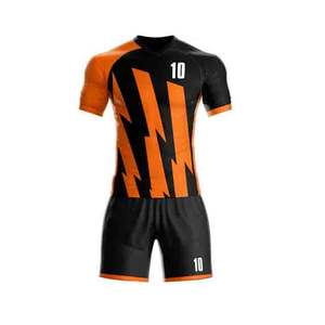 Kit de fútbol sublimado personalizado de nuevo diseño con colores resistentes a la decoloración y uniforme de fútbol de material transpirable - Product Image 2