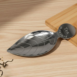 Cuchara de Té Reutilizable de Acero Inoxidable 3009015, Borde Liso para una Medición Segura del Té - Product Image 5