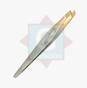 Pinzas para cejas de acero inoxidable de alta precisión para herramientas de maquillaje profesional para dar forma a las cejas - Product Image 2