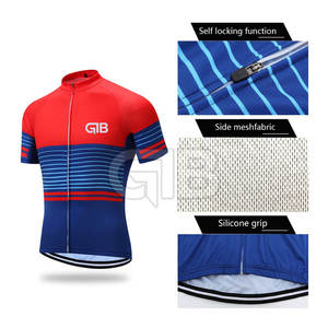 Tenue de cyclisme personnalisée fabriquée en usine, uniforme d'équipe de cyclisme unique, impression par sublimation, respirant, séchage rapide, pour hommes - Product Image 3