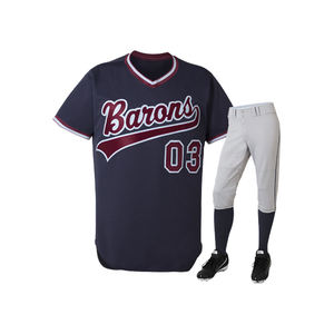 Maillot de baseball personnalisé uniforme respirant avec logo imprimé vêtements de baseball confortable prix raisonnable - Product Image 5