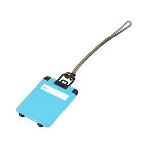 Etichetta per Bagagli Personalizzata Alp, Gadget Promozionale in Plastica per Borse - Product Image 2