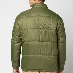 Personalizado de alta calidad OEM diseño personalizado ropa de invierno abrigo de burbujas hombres Streetwear otoño hecho en Pakistán chaqueta acolchada - Product Image 4