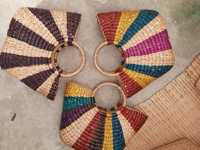 Sac en rotin sac de paille sac tissé fabriqué à partir de jacinthe d'eau en Thaïlande qualité d'exportation avec un prix FOB abordable