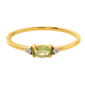 แหวนเงินสเตอร์ลิง925ชุบทองแบบคลาสสิกพร้อมพลอยอเมทิสสีม่วงธรรมชาติสำหรับงานแต่งงานและงานปาร์ตี้ - Product Image 4