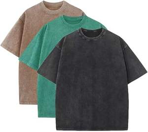 เสื้อยืดแขนสั้นทรงหลวมสไตล์สตรีทแวร์ผ้าฝ้ายสำหรับผู้ชาย แบรนด์ใหม่ แฟชั่นฤดูร้อน - Product Image 1