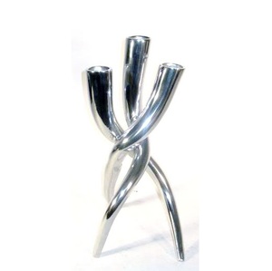 Impresionante juego de portavelas de metal para decoración de comedor y exhibición de sala de estar Diseño de tendencia para bodas y ocasiones especiales - Product Image 4