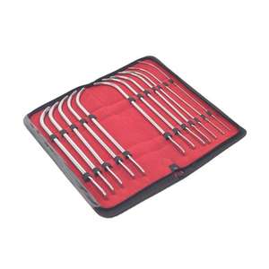 12 pièces de sondes urétrales manuelles en acier inoxydable, kit de dilatateurs Hegar avec 1 an de garantie par SurgiRight - Product Image 6