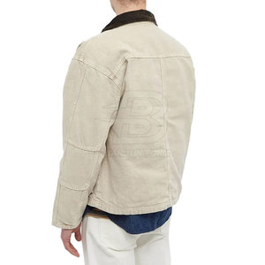 Best Price Cotton Twill <b>Jackets</b> For <b>Men</b> High Quality Cotton <b>Long</b> Sleeves Cotton Twill <b>Jacket</b> For <b>Men</b> - Product Image 3