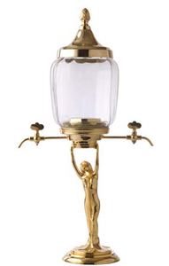 โลหะและแก้ว2แท็บ Absinthe Fountain Lady สำหรับดื่ม - Product Image 4