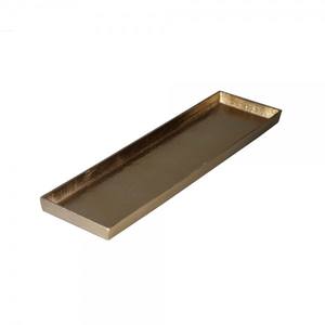 Support à gâteau rond en aluminium à 2 niveaux fait à la main avec poignées en anneau plateau de serveur de gâteau supérieur pour décorations de fête de mariage et de restaurant - Product Image 4