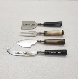 Newly Designed Modern Stainless Steel Cheese Cutting <b>Tools</b> Four-Piece Set Resin Handle Eco-Friendly Dishwasher <b>Safe</b> Kitchenware - Product Image 2