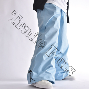 Classic Winter <b>Ski</b> And <b>Snowboard</b> Pants Waterproof Breathable Baggy Pants With Zipper Pockets Windproof Plus Size Available - Product Image 3