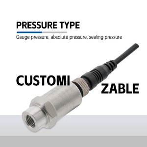 Capteur industriel étanche IP65 4-20mA 0-10V 0-5V Transmetteur de pression universel air/eau/huile Précision 0,5%FS Acier inoxydable - Product Image 5
