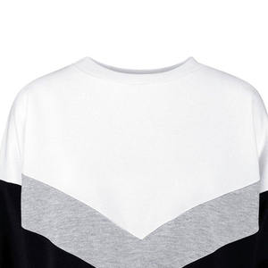 Sweatshirts à blocs de couleur pour filles Prix bas Tendance avec impression de logo personnalisée Sweatshirts tendance pour filles - Product Image 5