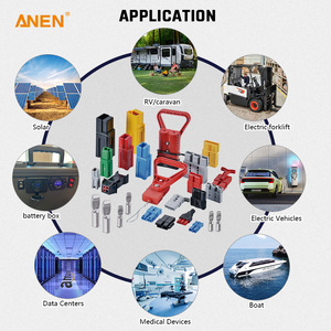 Tốt Nhất Người Bán 50A Anderson Phong Cách Kết Nối 50 Amp Bụi Bìa <span class=keywords><strong>Cap</strong></span> Nhanh Chóng Sạc Cắm 50A Pin Kết Nối Cho Năng Lượng Mặt Trời 4x4 - Product Image 5