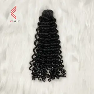 Top Burmese Curly Bundles Human Hair, 12A Super Double Drawn Curly Human Hair Bundles For Black Women