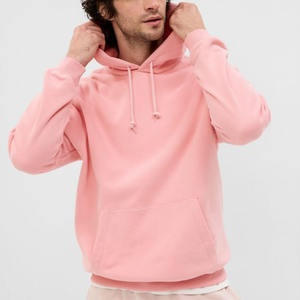 Nouveauté 2025 – Sweat-shirts à capuche personnalisés en gros, haute qualité, 350g, unisexe, sportswear, couleur unie, 100% coton pour hommes - Product Image 1