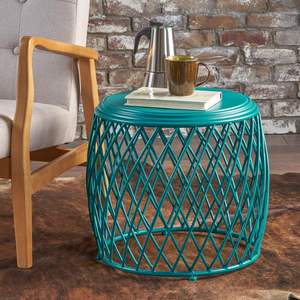 Handmade powder coated metal coffee table durable and elegant suitable for homes hotels and offices - Product Image 3