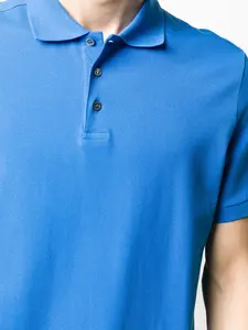 <b>Men's</b> 100% Polyester Quick Dry Breathable Eco-Friendly Golf <b>Polo</b> <b>Shirt</b> Solid Short Sleeve Sublimation Printed Custom Branding - Product Image 6