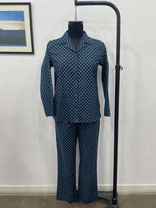 Yellow Screen Pajama Set for Women, Cotton Nightwear Pajama Set for Female, Cotton Pajama Set for Women - Product Image 3