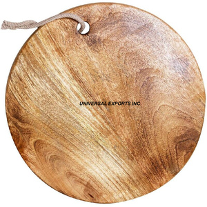 Planche à découper en bois de luxe Qualité supérieure Bloc à découper fait à la main Classique Élégant Nouveau Plateau à fromage en bois - Product Image 5