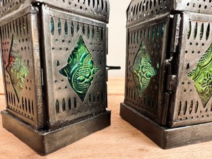 Fantastique découpé au Laser conçu lanterne marocaine pour la décoration intérieure décor de chambre jardin et décor de fête utilisation lanternes en métal - Product Image 5