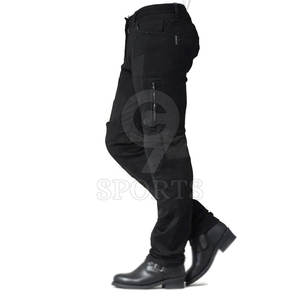 กางเกงยีนส์สำหรับผู้ชายกางเกงยีนส์น้ำหนักเบาสำหรับใส่ลำลองเอวกลางทำจากผลิตตามสั่ง - Product Image 6