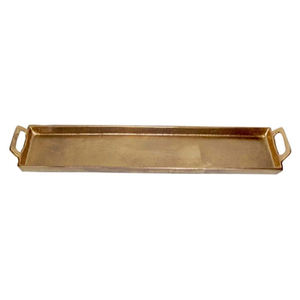 Deluxe Quality Mirror Polished Fast Food <b>Tray</b> Simple Design Silverware Restaurant Cafe Table Top Food Serving <b>Tray</b> - Product Image 6