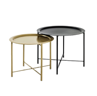 Table Meubles de salon grande vente Table gigogne sur mesure au design exclusif Table gigogne carrée en marbre