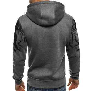Chándal con estampado personalizado Tech Fleece y cremallera para hombre, chándal XL de talla grande para correr, chándal de gimnasio con logotipo estampado, chándal para correr - Product Image 5
