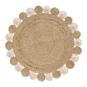 Handmade round Rattan <b>Coasters</b> and Placemats Kitchen Bowl <b>Table</b> Mats with Padding Insulation placemat pad <b>coasters</b> - Product Image 1
