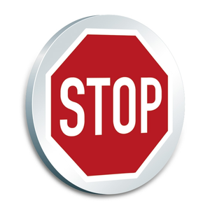 Proiettore Motive, Accessori per Proiettore, Spot anni '80: "STOP"- EOX-SPOT-80-M-9 - Product Image 1