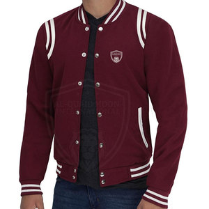 Chaqueta con estilo Letterman de alta calidad para hombre con cuello alto de diseño único para invierno - Product Image 5