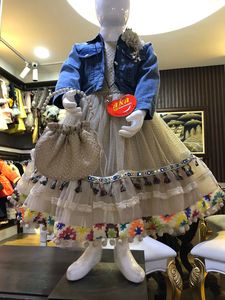 Koti – robe en jean spécial gheri avec sac, robe en jean pour fille de 4 à 9 ans - Product Image 6