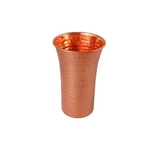 Best Selling Solid <b>Copper</b> Hammered Glass New Arrival <b>Kitchen</b> <b>Accessories</b> Wholesale India Multi-Purpose Metal Home Use Drinking - Product Image 5