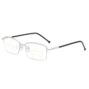 <span class=keywords><strong>Lunettes</strong></span> à lentille progressive anti-lumière bleue <span class=keywords><strong>lunettes</strong></span> de lecture multi-focus à mise au point automatique <span class=keywords><strong>lunettes</strong></span> de lecture en métal étroites hommes femmes - Product Image 5