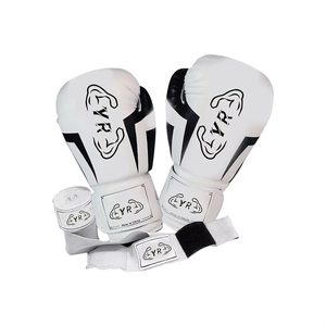 Nouveaux derniers gants de boxe en cuir PU/véritable de haute qualité personnalisés soutien personnalisation gants de boxe à lacets - Product Image 1
