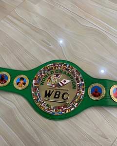 เข็มขัดแชมป์มวยปล้ำแบบหนัก รุ่นสั่งทำพิเศษ ปี 2023 คุณภาพสูง ทำจากหนัง/โลหะผสม สำหรับผู้ใหญ่ เหมาะสำหรับยูโดและเทควันโด 1 ชิ้น - Product Image 4