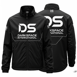 Veste coupe-vent légère à capuche de haute qualité pour hommes respirant à séchage rapide confortable col montant Service OEM pour l'hiver - Product Image 5