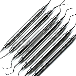 QNQ Juego dental manual profesional Escaladores de limpieza de dientes de alta calidad El mejor precio para uso en UCI y Hospital - Product Image 5