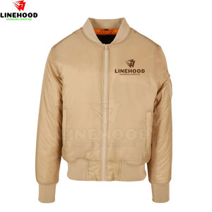 แจ็คเก็ตบอมเบอร์100% ผู้ชายโพลีเอสเตอร์กันน้ำ-ขายส่ง - Product Image 1