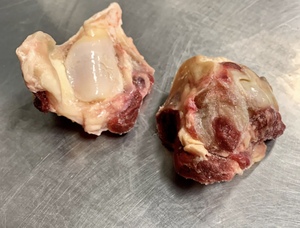 Rodilleras dentales naturales, mordeduras de pulmón de ternera asadas lentamente orgánicas para perros, lo mejor para la salud de sus perros, golosinas de larga duración - Product Image 2