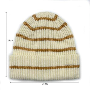 Bán Buôn Jacquard Logo <span class=keywords><strong>Beanie</strong></span> <span class=keywords><strong>Hat</strong></span> Cho Phụ Nữ Đồng Bằng Màu Đen Slouch Đan Với Tùy Chỉnh Thể Thao Nhãn Và Hàng Ngày Thêu Trang Trí - Product Image 2