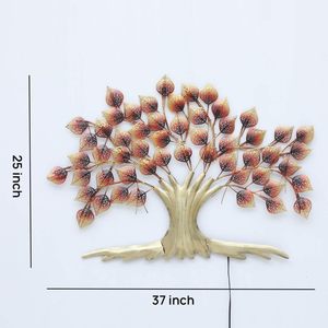 Décoration murale moderne en acier inoxydable, vente chaude, décoration de mariage, décoration de la maison, salon, cadre mural suspendu, design floral tendance - Product Image 2